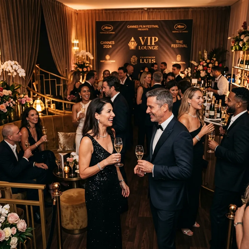 VIP networking at exclusive Cannes yacht event
